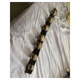 large set of sleigh bells  no 7,8,9,11,12