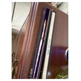 old ink pen dated 1884,   in original box  hinges