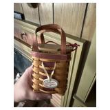 LONGABERGER 2008 little shopper tree trimming