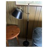 black floor lamp    den