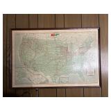 U.S map CONSOLIDATED FREIGHTWAYS