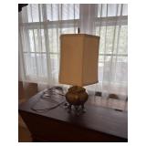 vintage electric lamp   dining room