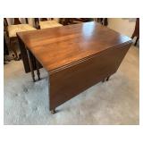 large drop leaf table 102' x46' with all leaves