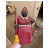 cast iron AUNT JEMIMA with pencil and memo book