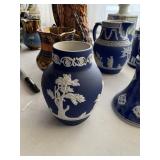 JASPERWARE ADAMS pottery vase, 4' tall