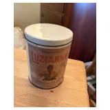 LUZIANNE coffee & chicory metal can