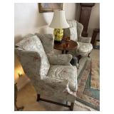 2 arm chairs living room