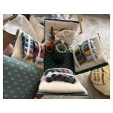 small SINGER sewing box unfolds with