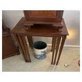 set of 3 nesting tables largest is 26'x 16.75'x.