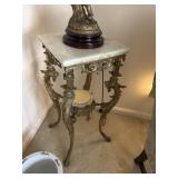 marble top stand 13'sq x 31' tall with 2nd