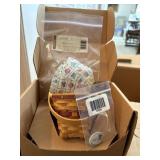 LONGABERGER may series minature lilac basket