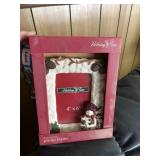 snowman picture frame holds 4'x6' photo     den