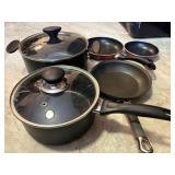 FARBERWARE dutch oven/lid , tfal pan/lid, 3