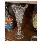 heavy crystal vase dining room