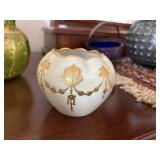 austrian O & EA ROYAL  small vase with gold crown