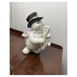 LENOX snowman with saxophone 2009