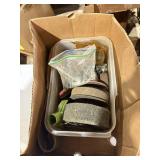 Wire wheel and grinding wheel assortment