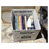 Box lot of Car Books - emission control devices,