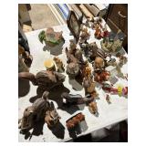 Chipmunk & Squirrel Collection. mostly ceramics