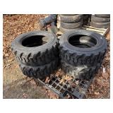 (4) 10-16.5 NEW Skidsteer Tires Forerunner