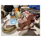 3 Village Houses, christmas ceramics,