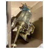 wall light brass color