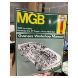 MGB 1962-1980 Roadster & GT Coupe Owners manual