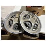 4 Hubcaps 16' Ford F150 70's
