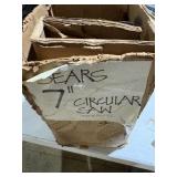 7' Sears circular saw w/ blades