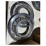 vintage STUDEBAKER / GMC spoked hubcaps