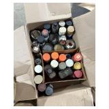 2 Boxes of spray paints