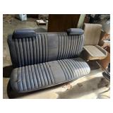 1 truck bench seat blue,  off white single seat