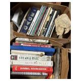 2 boxes non fiction books