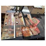 3 hardware advertising boards & 2 SeeClear water