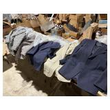 5 Men's vintage suit jackets and 2 pairs of pants
