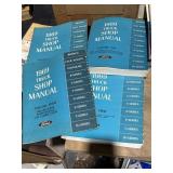(4) 1969 Ford Truck Shop Manuals Vol 1-4
