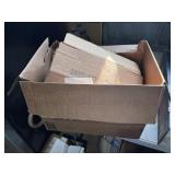 box of misc garage lot