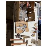 wrenches. hammers, screwdrivers, handsaw