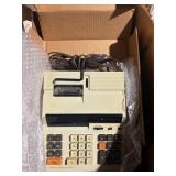 Olavetti & TI calculators w/ receipt rolls
