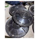 1964-65 STUDEBAKER hubcaps set of 3
