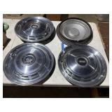 set of 4 oldsmobile delta 14 inch hubcaps