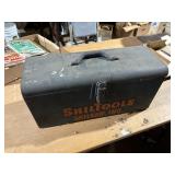 skiltools tool box metal with porta shear tool