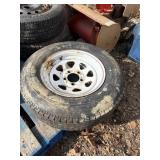 (1) 5-lug Trailer Tire F78-14ST