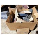 Box of grinding wheels
