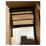 Box lot of Mitchells Manuals for Automotive profes
