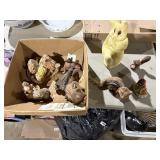 Ceramic Chipmunk Collection 9 total