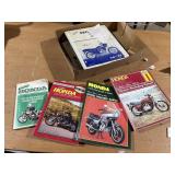 lot of HONDA motorcycle owner & shop manuels