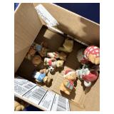 2 Goebel figures and Home interior bears