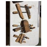 wood clamps for wood working, 10', 3/8', 2/ 6'