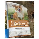 33# Entrust dry dog food healthy weight